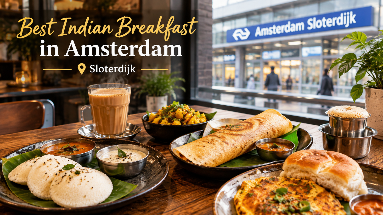 Best Indian Breakfast Spot Near Amsterdam Sloterdijk Station