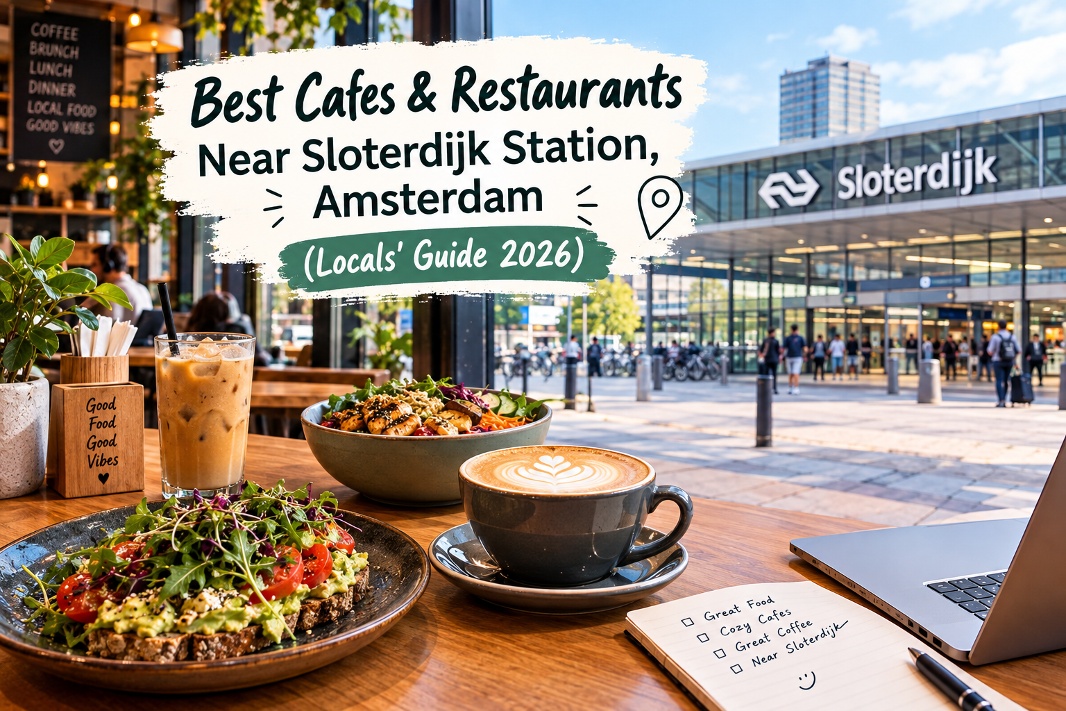 Best Cafes & Restaurants Near Sloterdijk Station, Amsterdam (Locals' Guide 2026)